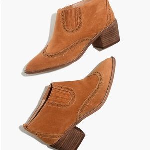 NWT Madewell The Grayson Brogue Chelsea Boot